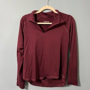 Reebok quarter zip sweatshirt